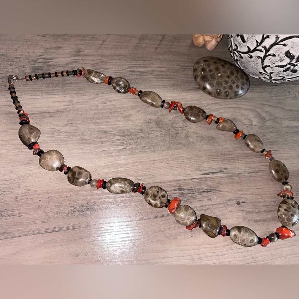 Petoskey Stone Necklace
